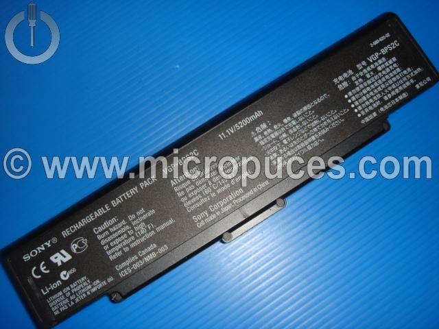 Batterie SONY VGP-BPS2C