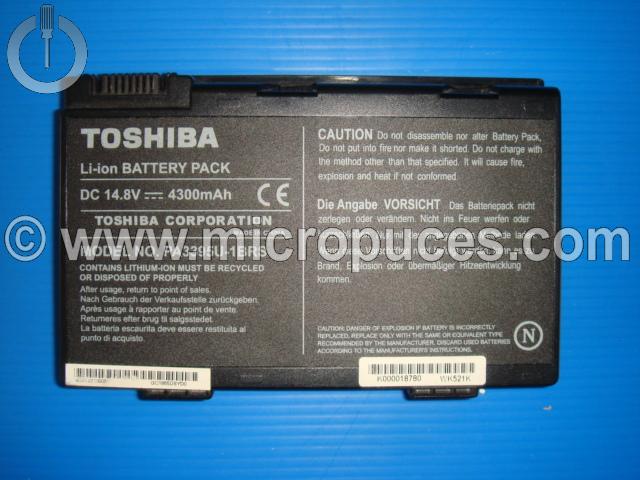 Batterie TOSHIBA PA3395U-1BRS