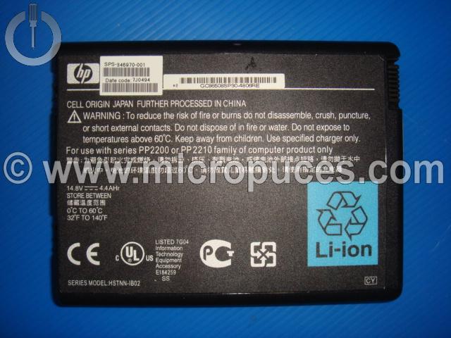 Batterie HP HSTNN-IB02