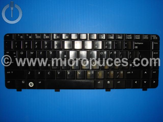 Clavier QWERTY pour HP DV2000 (brillant)