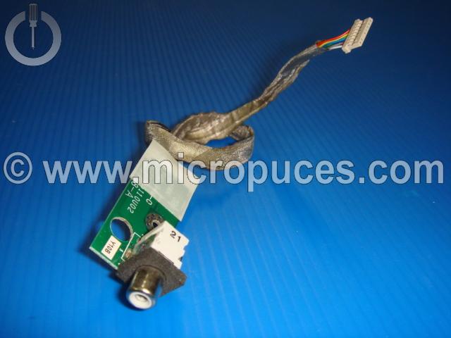 Cable alimentation pour carte mre de APPLE iBook G3 14"